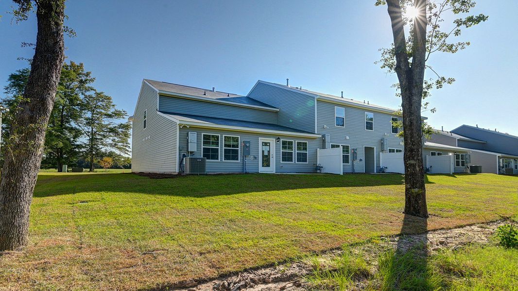 Representative exterior details of a home built from the Norman by D.R. Horton in Stockyard, Statesboro (Image 2).