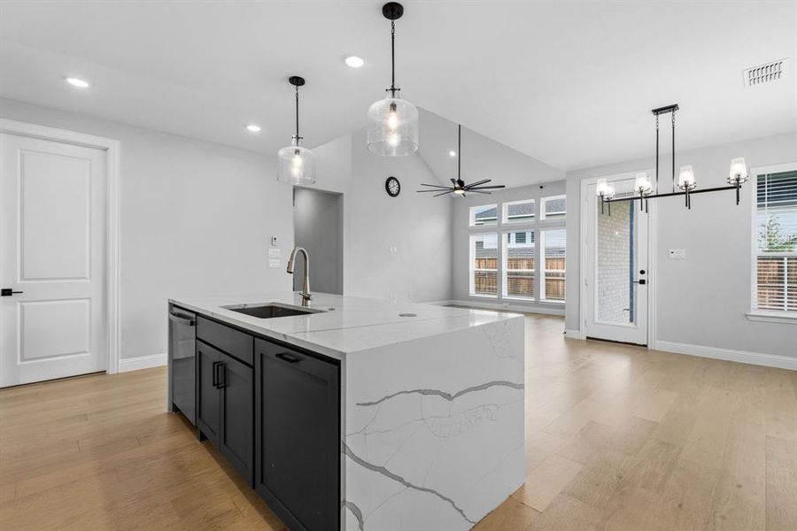 Furnished interior view inside a new home in Lexington Frisco, Frisco (Image 13).