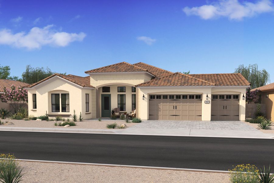 Denver Mediterranean V 5-Car Garage