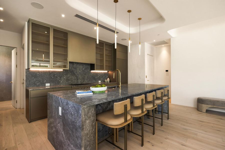 Furnished interior view inside a new home in , Delray Beach (Image 40).