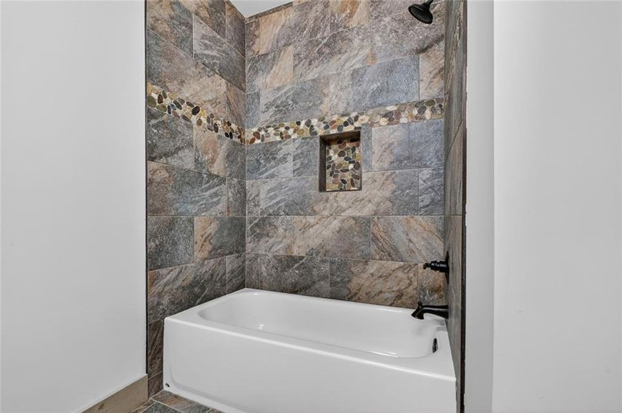 Furnished interior view inside a new home in , Ellijay (Image 15).