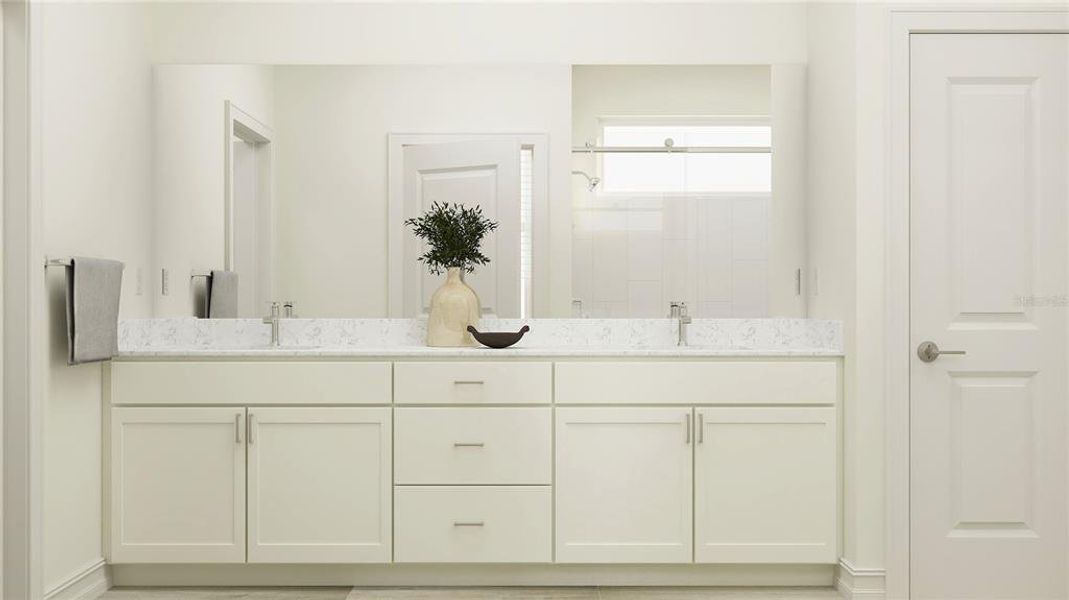 Close-up of interior finishes inside a home in Two Rivers: The Estates, Zephyrhills (Image 9).