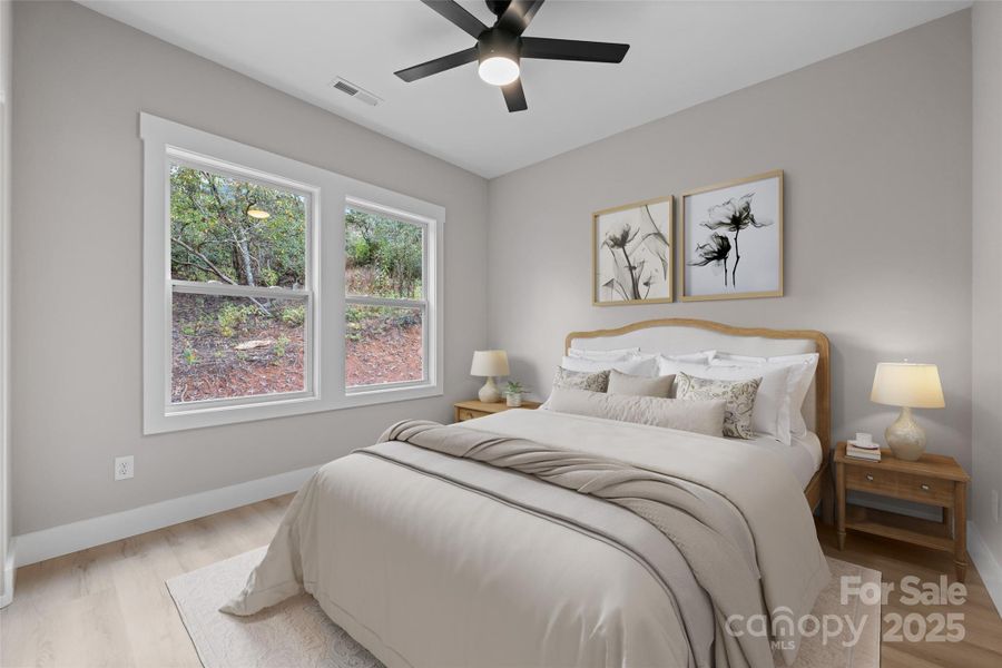 Furnished interior view inside a new home in , Horse Shoe (Image 26). Furnished interior view inside a new home in , Horse Shoe (Image 26).