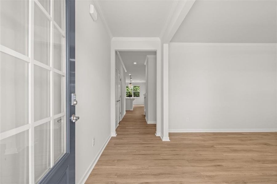 Spacious, unfurnished interior of a new home in Fairway 17 at Mirror Lake, Villa Rica (Image 39).