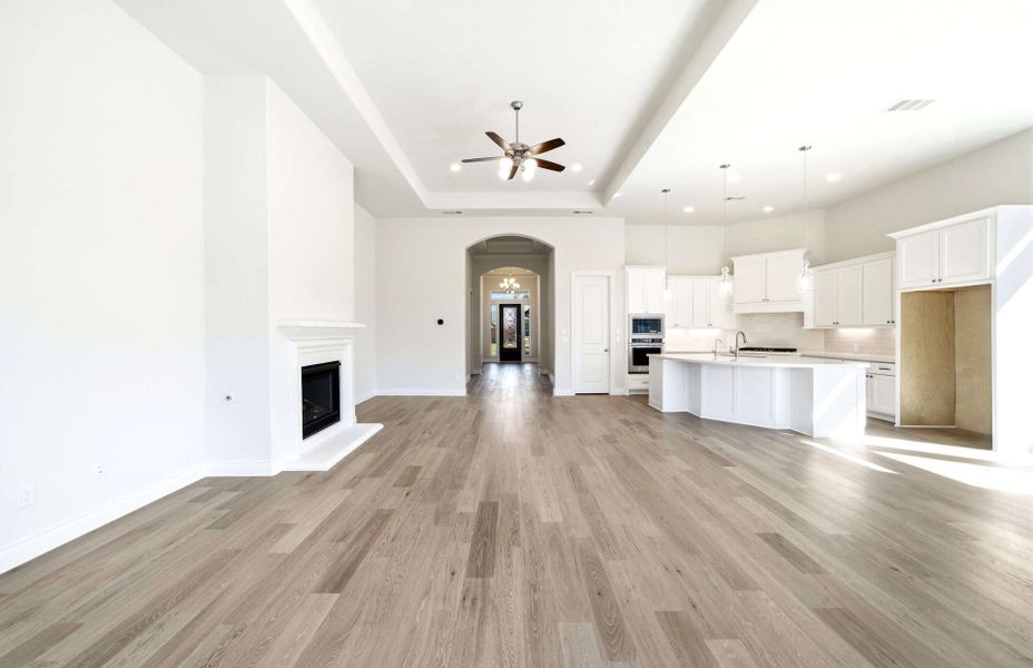 Spacious, unfurnished interior of a new home in The Highlands 55′, Porter (Image 32).