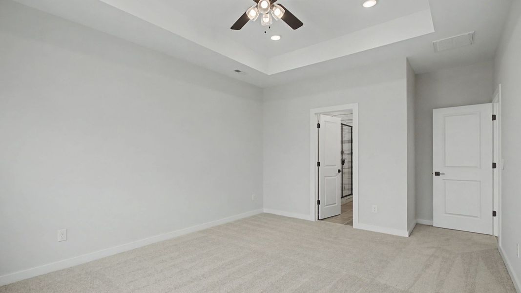 Furnished interior view inside a new home in Cottages of Bearwood, Mount Pleasant (Image 17).