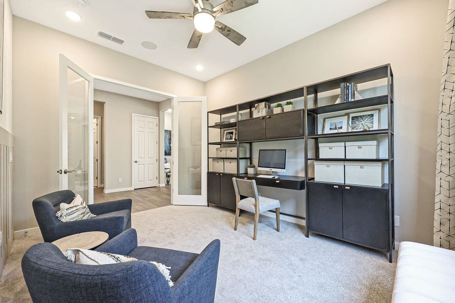 Representative furnished interior of a home built from the Dove by Mattamy Homes in Empire Pointe, Queen Creek (Image 12). Representative furnished interior of a home built from the Dove by Mattamy Homes in Empire Pointe, Queen Creek (Image 12).
