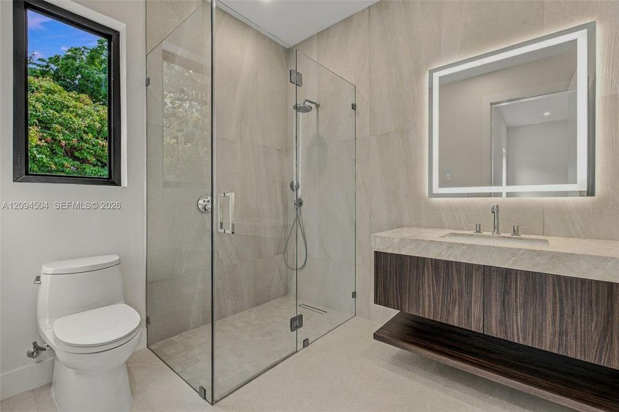 Furnished interior view inside a new home in , South Miami (Image 5).
