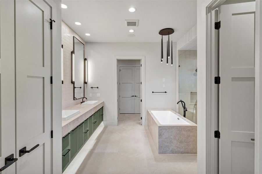 Furnished interior view inside a new home in , Cresson (Image 8).