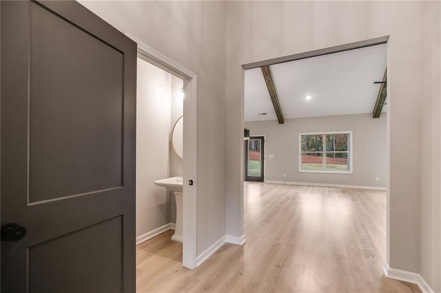 Spacious, unfurnished interior of a new home in Liberty Station, Bremen (Image 19). Spacious, unfurnished interior of a new home in Liberty Station, Bremen (Image 19).