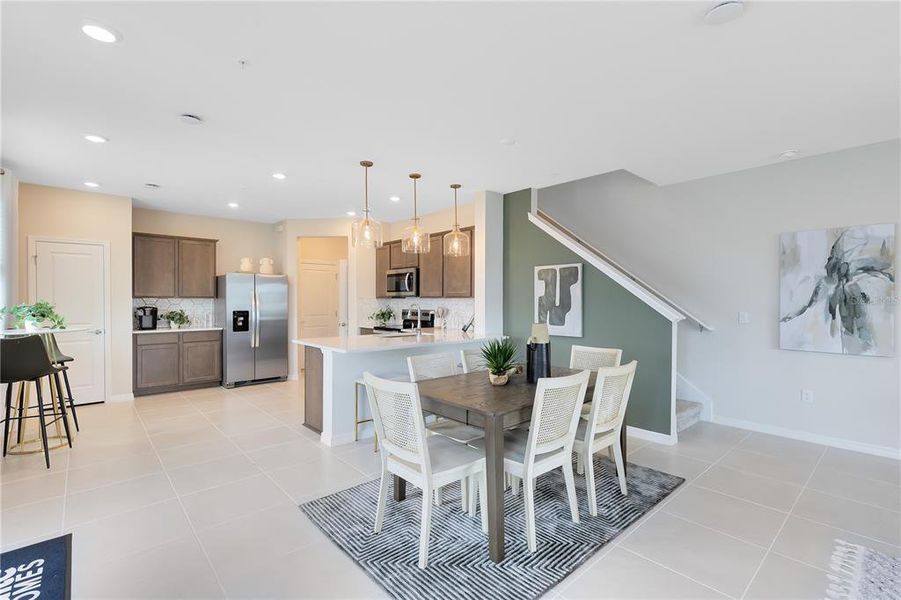 Furnished interior view inside a new home in , Sanford (Image 8). Furnished interior view inside a new home in , Sanford (Image 8).