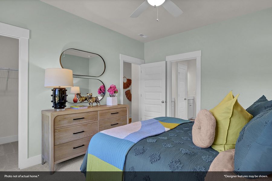Furnished interior view inside a new home in Pineland Preserve, Summerville (Image 29).