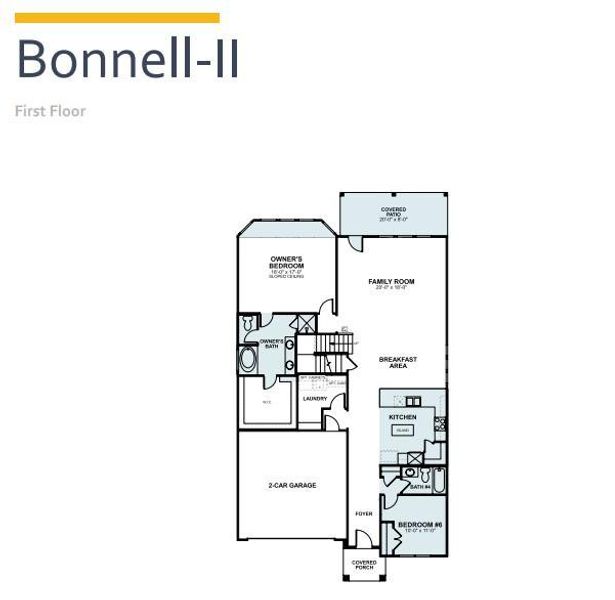 2D floor plan layout of this home in Edgewood, Leander, TX (Image 6). 2D floor plan layout of this home in Edgewood, Leander, TX (Image 6).