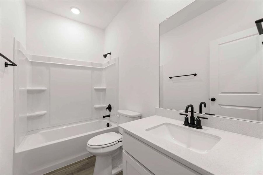 Furnished interior view inside a new home in Brookshire at Legacy Hills, Celina (Image 9).