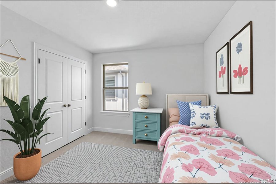 Furnished interior view inside a new home in Dove Song, Marion (Image 5).