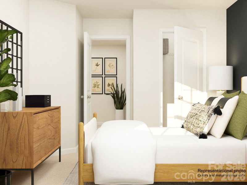 Furnished interior view inside a new home in Bakers Creek, Kannapolis (Image 10).