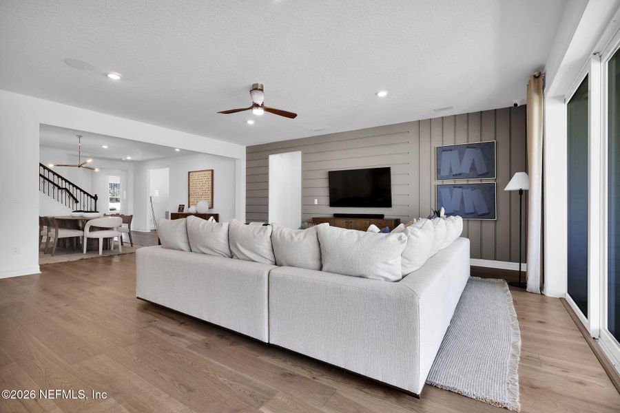 Furnished interior view inside a new home in , Jacksonville (Image 19).