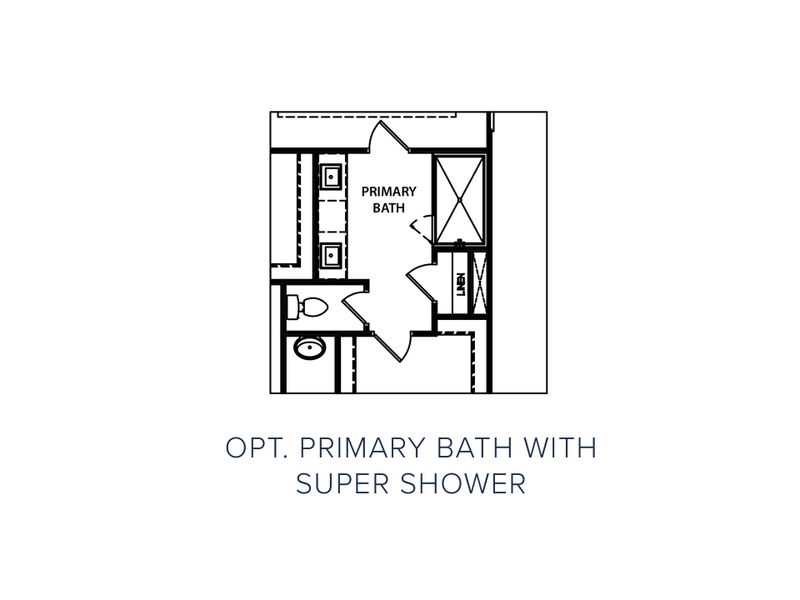 2D floor plan layout for the The Everglade by My Home Communities in Sutton’s Landing, Statham, GA (Image 10).