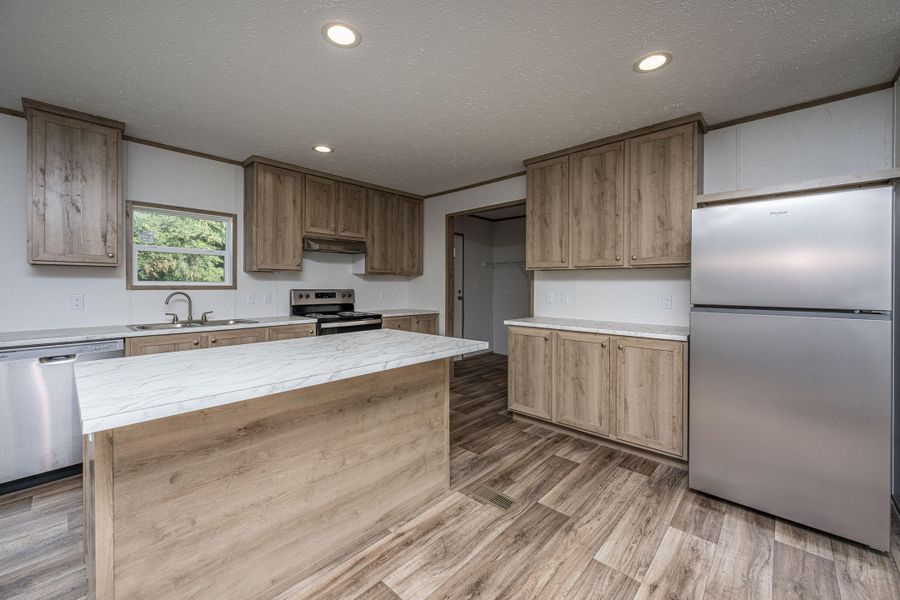 Furnished interior view inside a new home in , St. Stephen (Image 54).