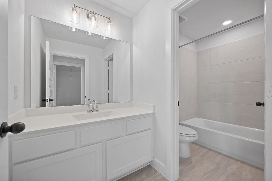 Furnished interior view inside a new home in Nolina, Georgetown (Image 14).