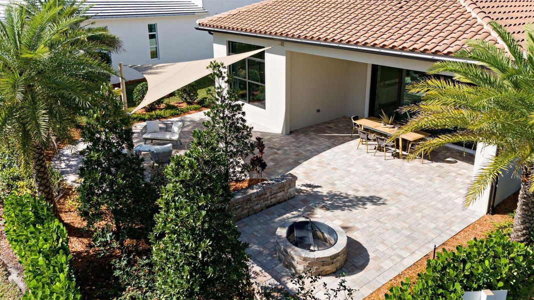 Exterior details and patio area of a home in , Stuart (Image 19). Exterior details and patio area of a home in , Stuart (Image 19).