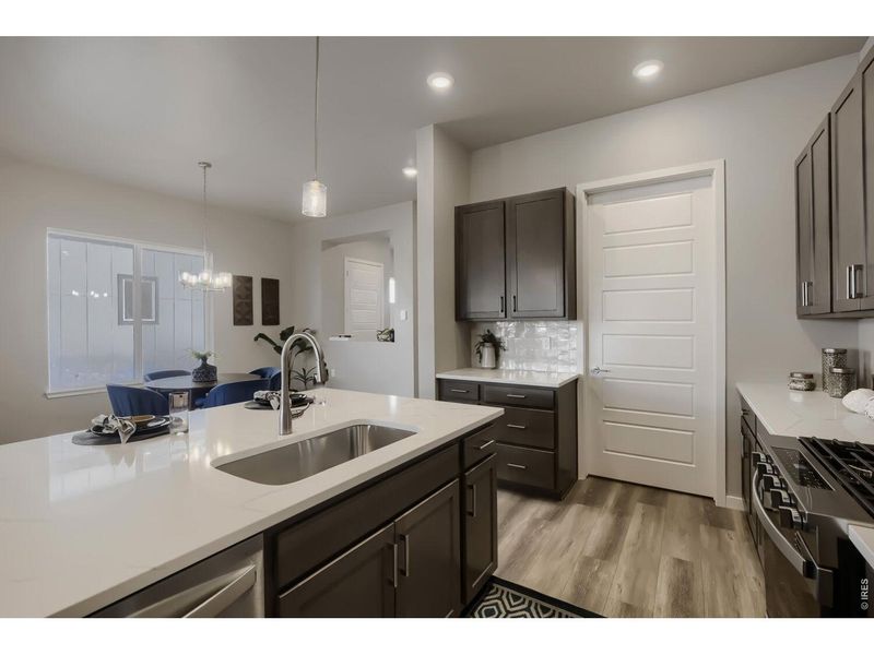 Furnished interior view inside a new home in , Fort Collins (Image 26).
