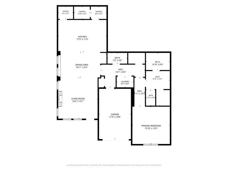 2D floor plan layout of this home in , Peachtree Corners, GA (Image 5).