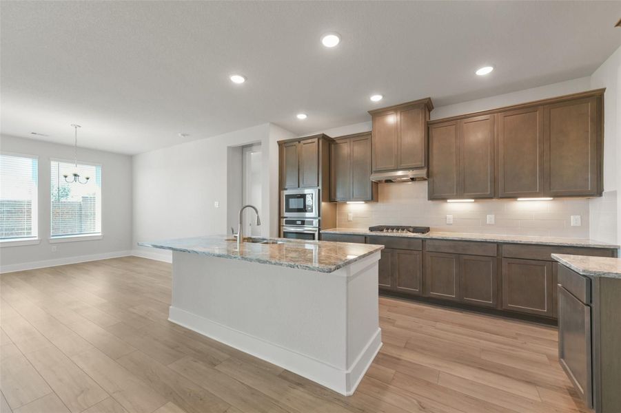 Furnished interior view inside a new home in Lago Mar, La Marque (Image 8).