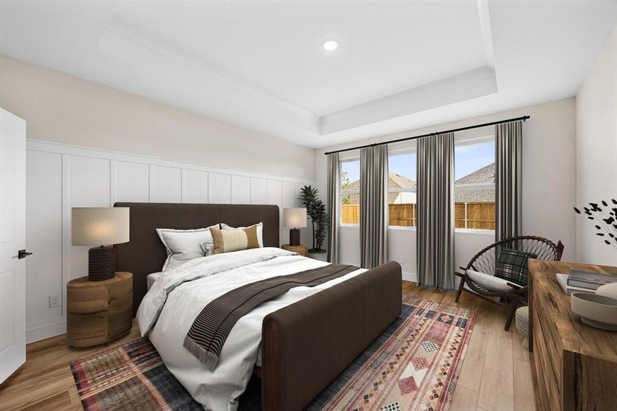 Furnished interior view inside a new home in Heritage Ranch, Sherman (Image 15). Furnished interior view inside a new home in Heritage Ranch, Sherman (Image 15).