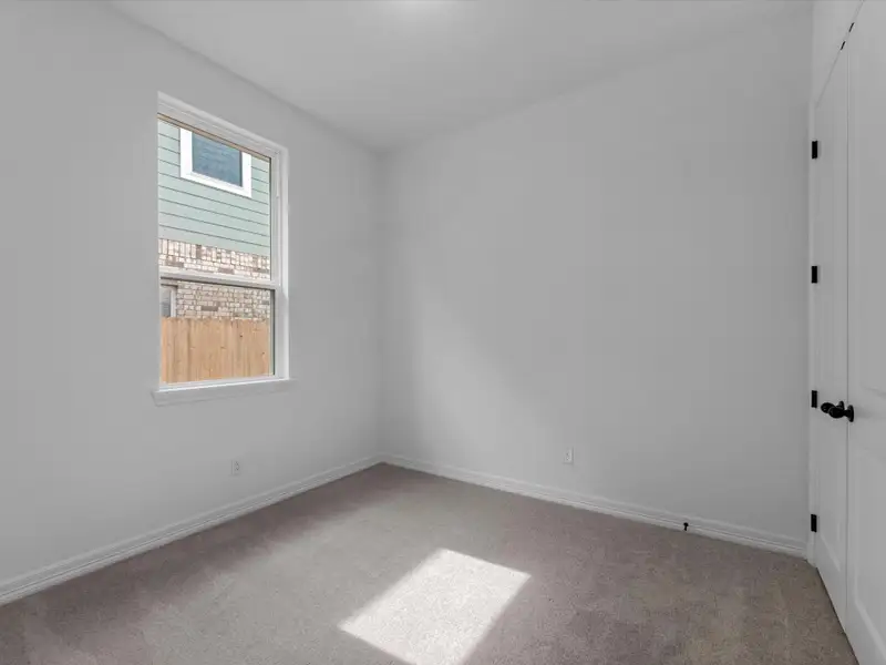 Third bedroom. Sample product photo. Actual exterior and interior selections may vary by homesite. Photo may be virtually staged.