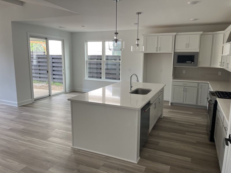 Furnished interior view inside a new home in Heritage Walk, Chattanooga (Image 4).