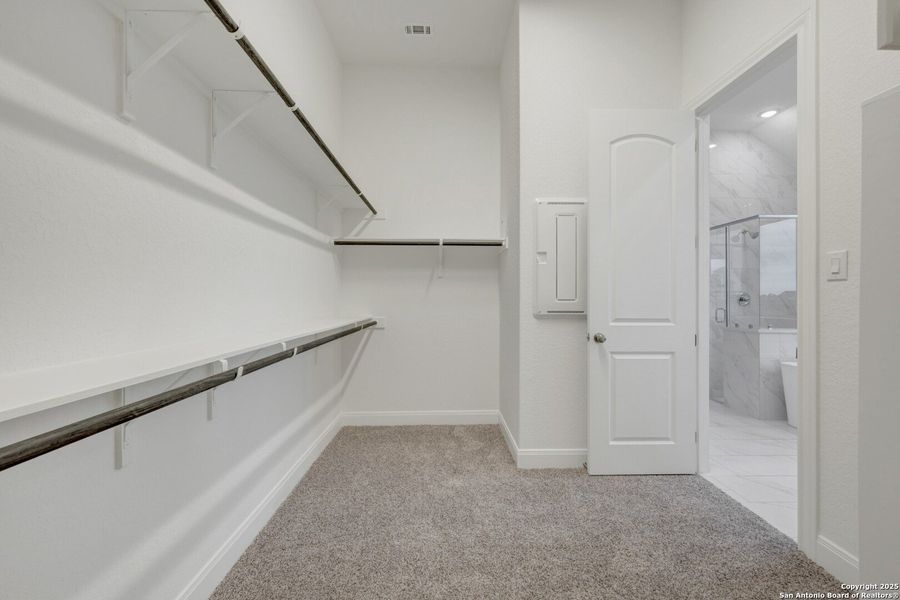 Spacious, unfurnished interior of a new home in Preserve at Annabelle Ranch, San Antonio (Image 39). Spacious, unfurnished interior of a new home in Preserve at Annabelle Ranch, San Antonio (Image 39).
