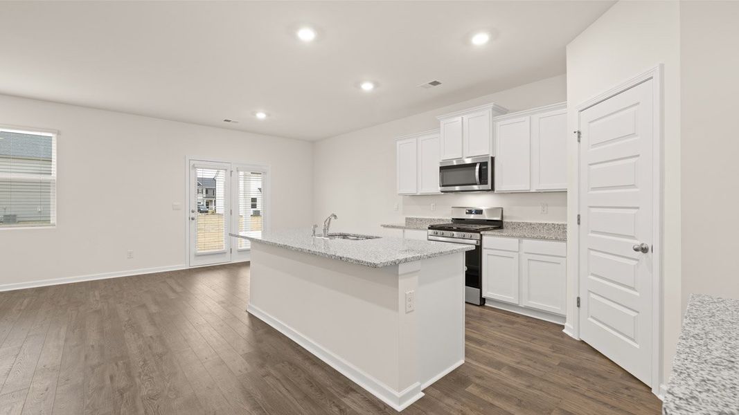 Furnished interior view inside a new home in Estates at Deer Hollow, Grovetown (Image 4).