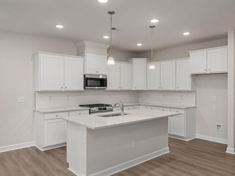 Furnished interior view inside a new home in Springvale, Fuquay Varina (Image 4).