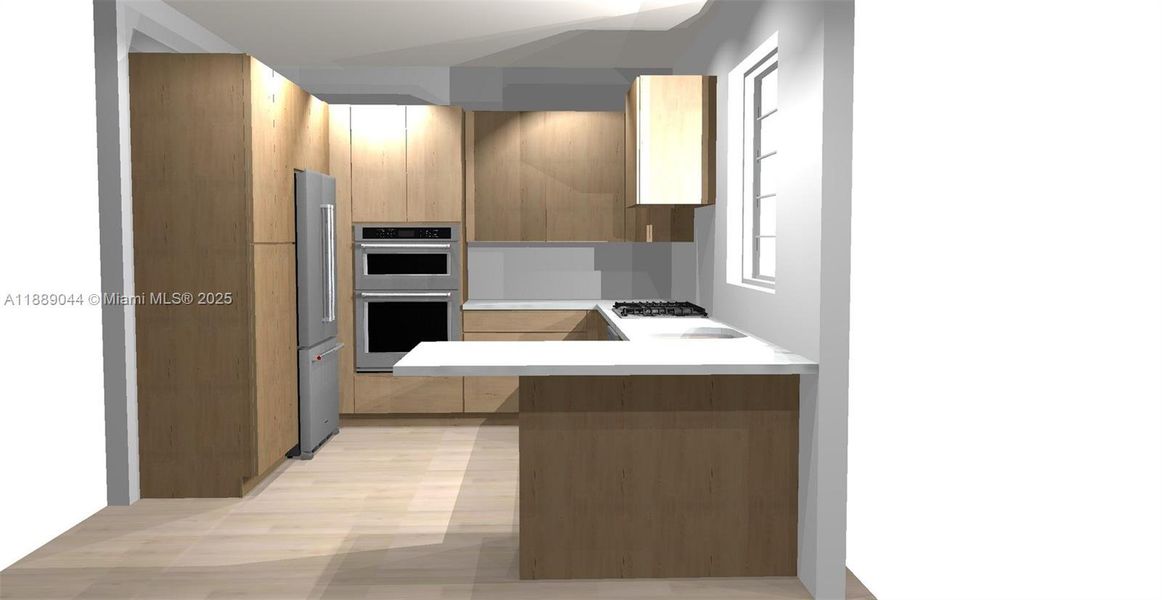 Furnished interior view inside a new home in , Lake Worth (Image 8).