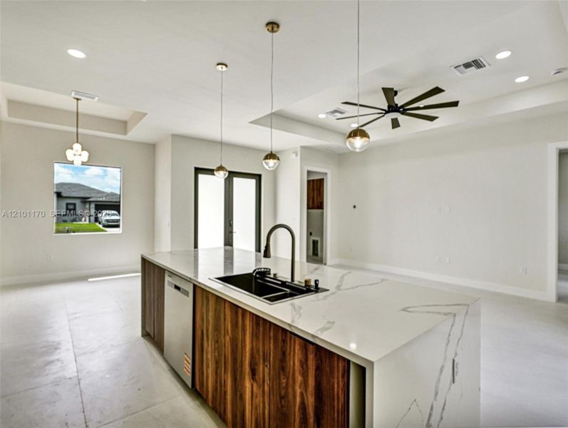 Furnished interior view inside a new home in , Lehigh Acres (Image 5). Furnished interior view inside a new home in , Lehigh Acres (Image 5).