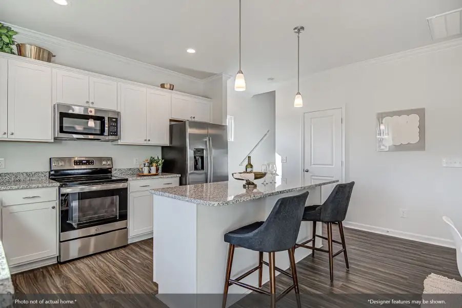 Furnished interior view inside a new home in Avenue One, Castle Hayne (Image 5).