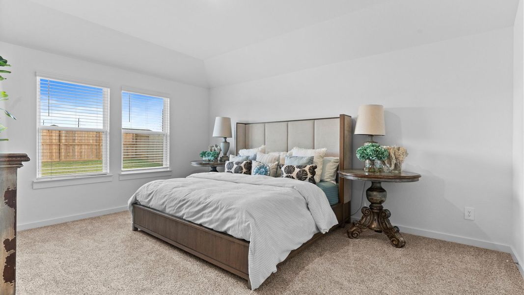 Furnished interior view inside a new home in Evergreen, Rosenberg (Image 17). Furnished interior view inside a new home in Evergreen, Rosenberg (Image 17).