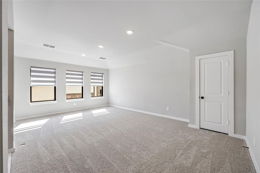 Premium blackout shades installed throughout the home