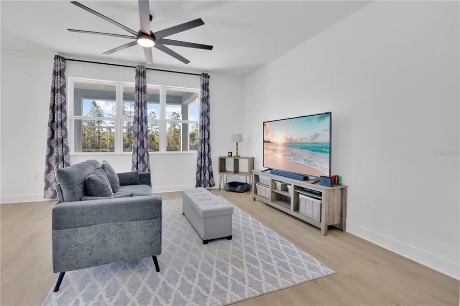 Furnished interior view inside a new home in , Clermont (Image 11).