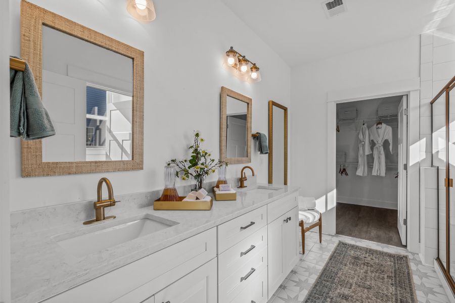Representative furnished interior of a home built from the The Boardwalk by Chesapeake Homes in Coastal Club of the Carolinas, Calabash (Image 50).