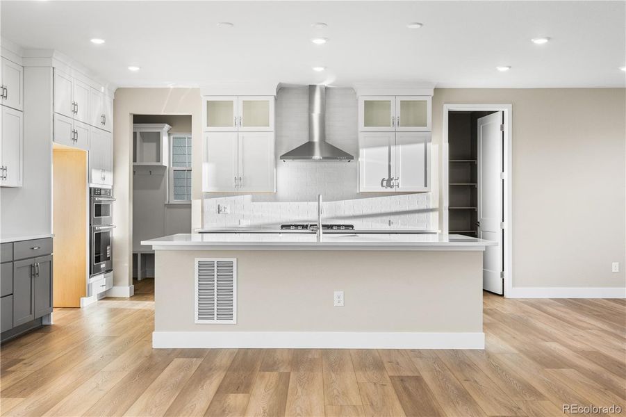 Furnished interior view inside a new home in Stargaze at Solstice, Littleton (Image 12).