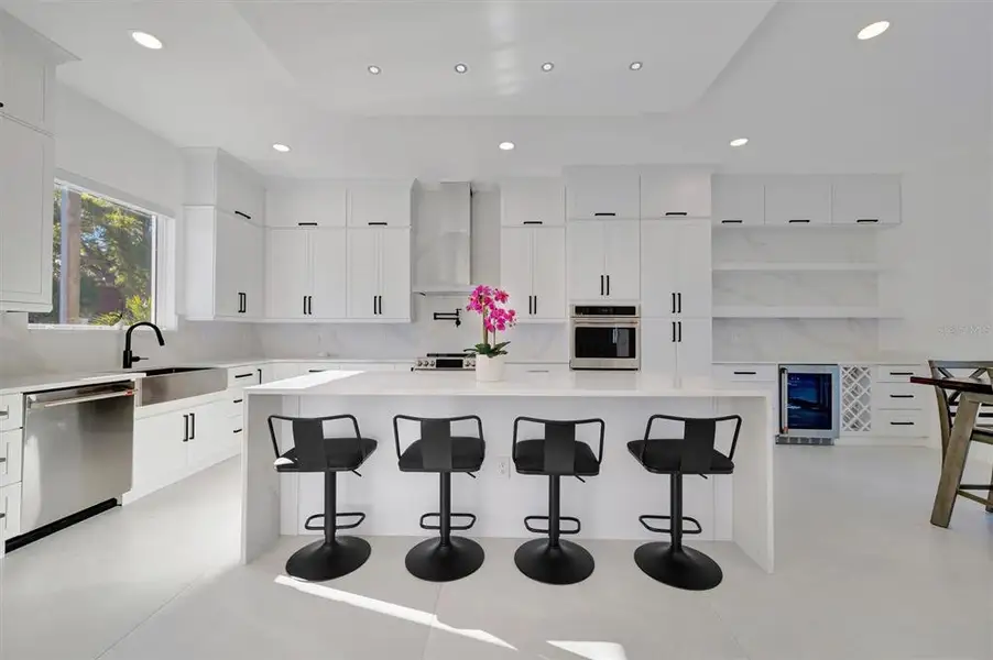 Furnished interior view inside a new home in , Sarasota (Image 32).