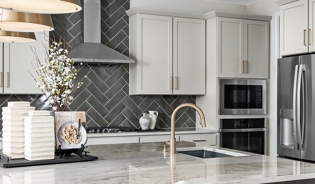 Sage-D658-BarefootVillage Kitchen