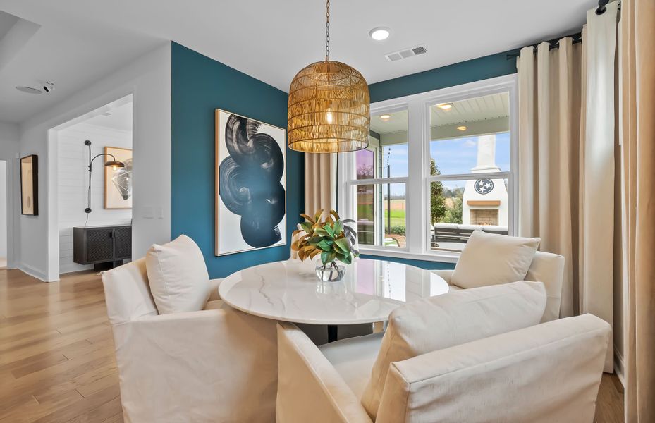 Furnished interior view inside a new home in Del Webb Southern Harmony, Murfreesboro (Image 15).