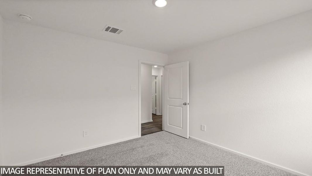Spacious, unfurnished interior of a new home in The Canopies, Splendora (Image 11).
