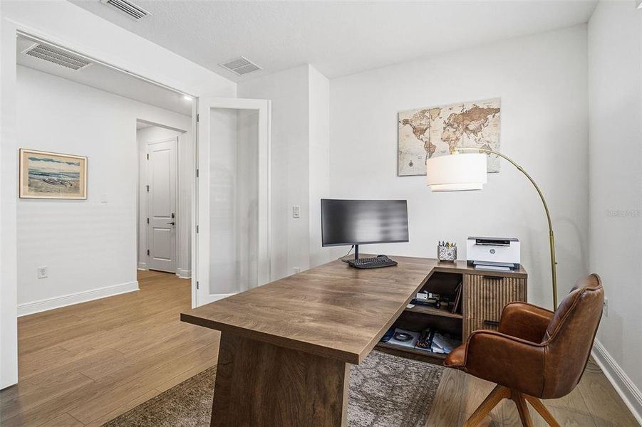 Furnished interior view inside a new home in Sweetwater at Lakewood Ranch, Bradenton (Image 50).