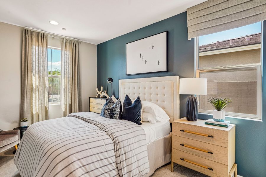 Furnished interior view inside a new home in Estrella, Goodyear (Image 24).