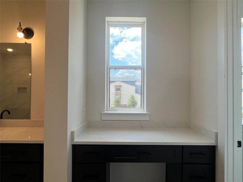 Furnished interior view inside a new home in The Grove, Austin (Image 14). Furnished interior view inside a new home in The Grove, Austin (Image 14).