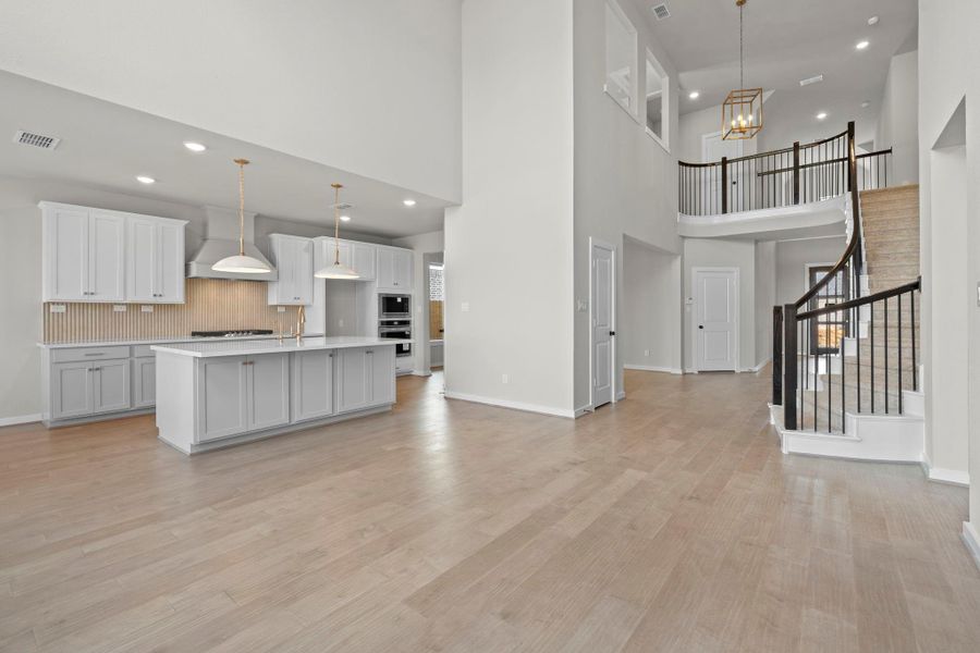 Furnished interior view inside a new home in Sienna 45', 50', Missouri City (Image 11).